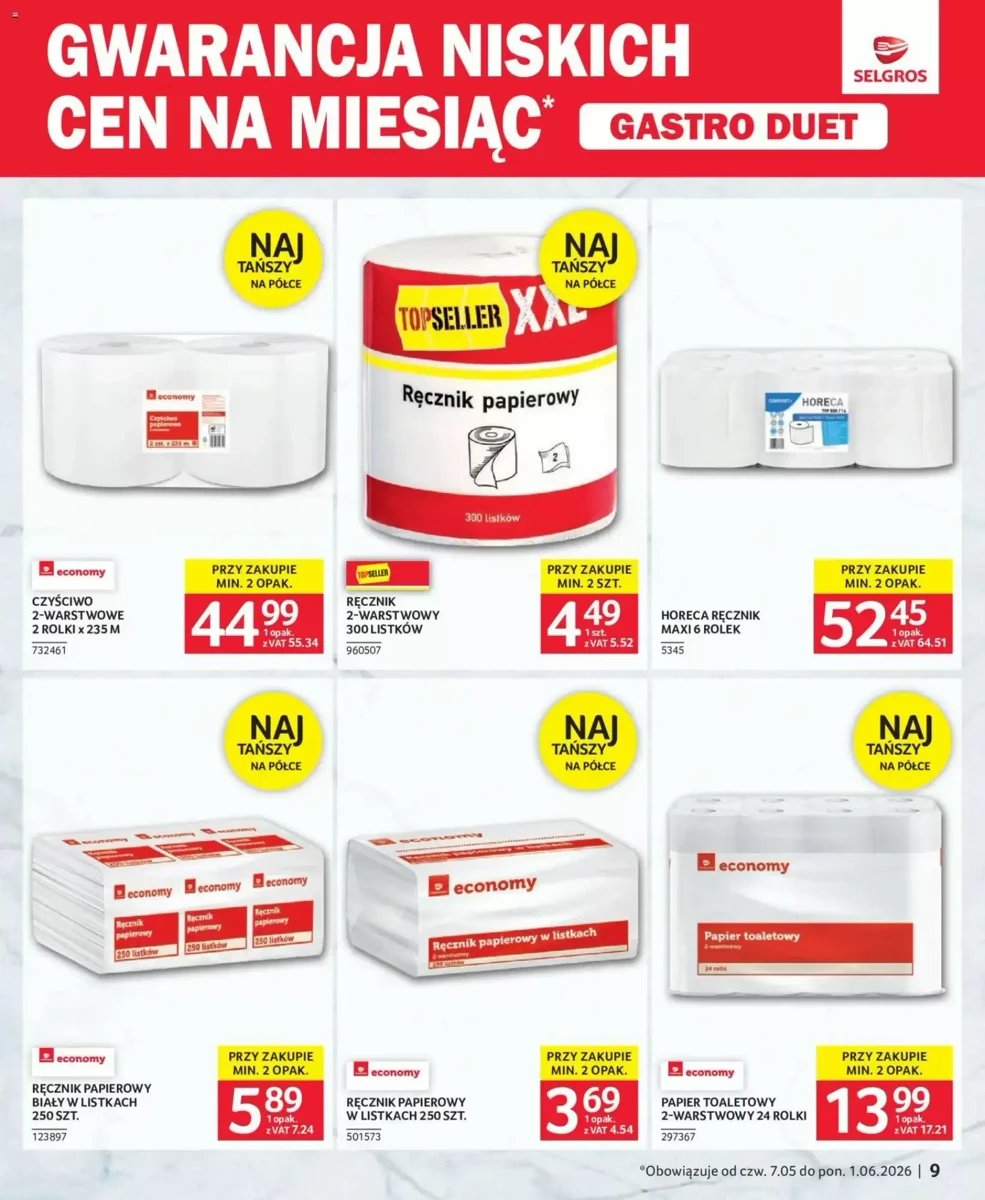 Strona 9 z gazetki Selgros