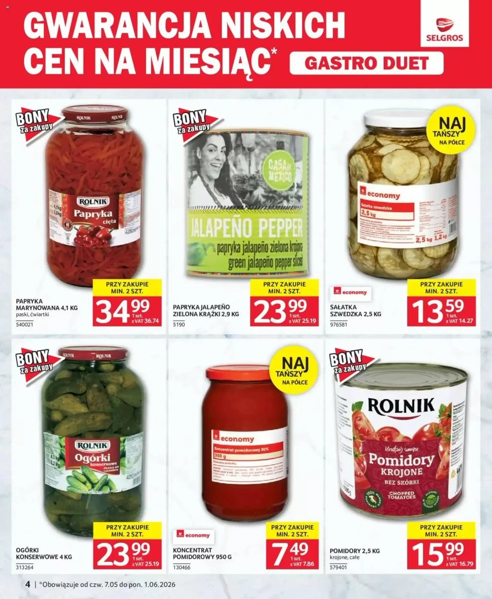 Strona 4 z gazetki Selgros