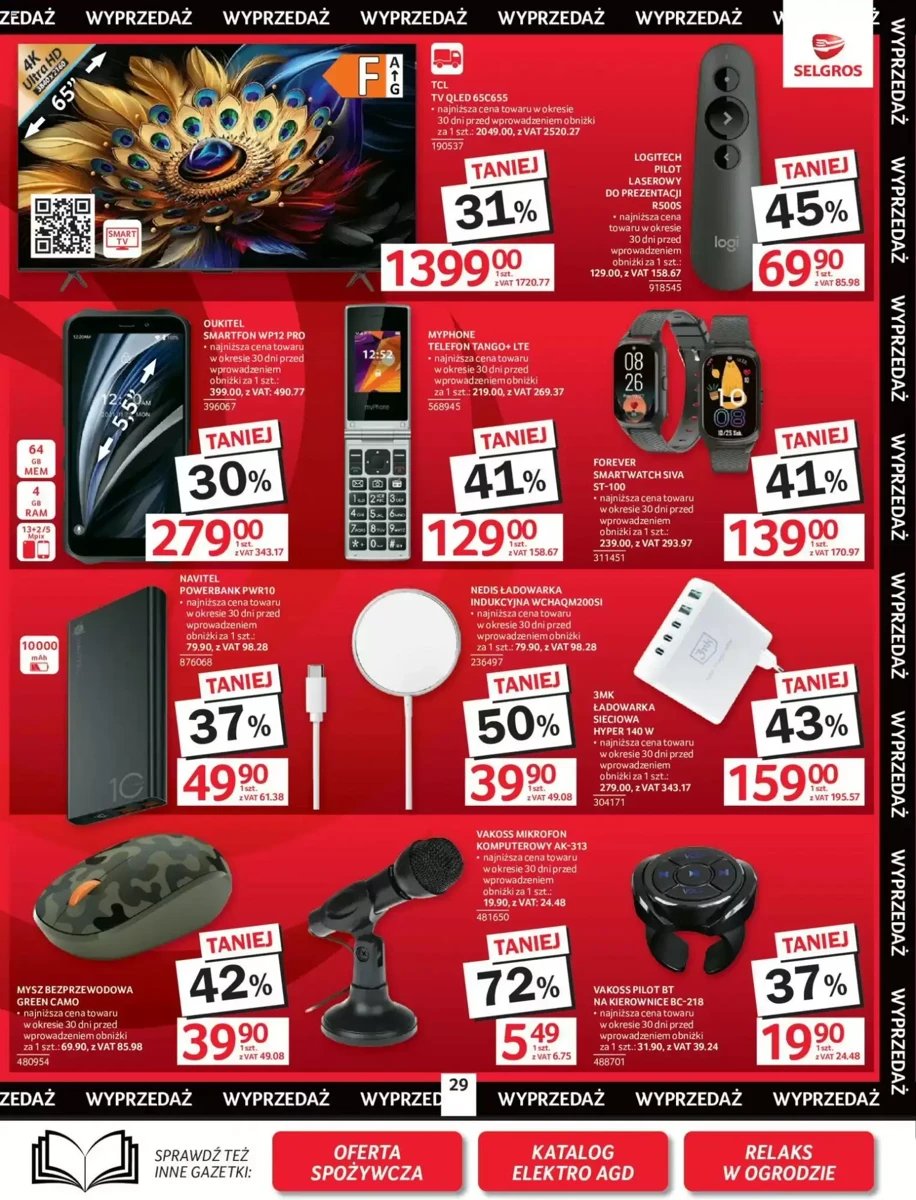 Strona 31 z gazetki Selgros