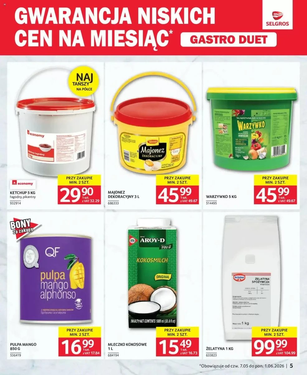 Strona 5 z gazetki Selgros