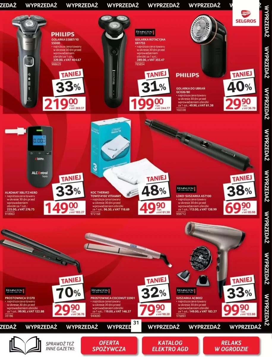 Strona 33 z gazetki Selgros