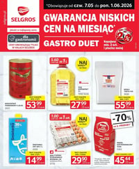 Gazetka Selgros – 07.05.2026 – 01.06.2026
