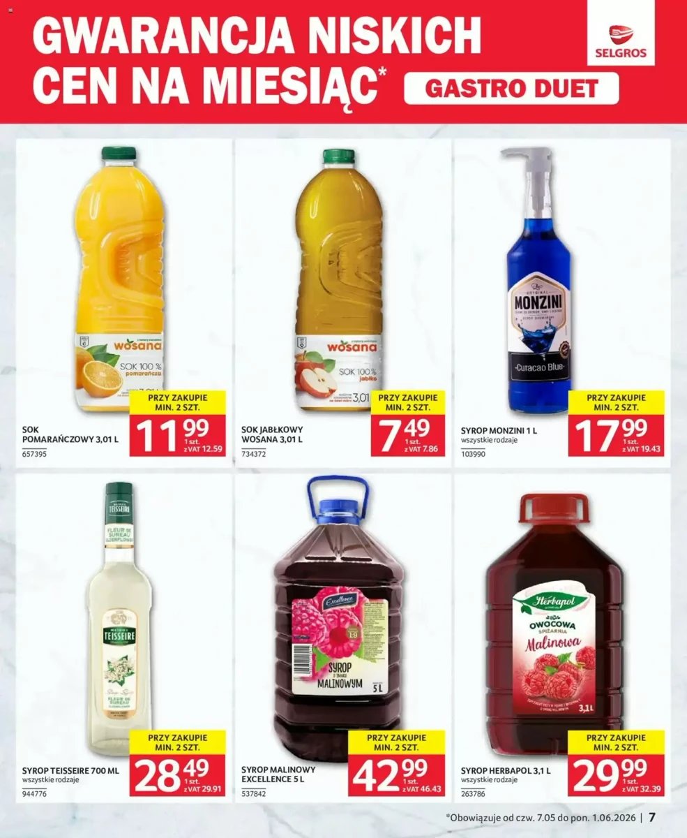 Strona 7 z gazetki Selgros