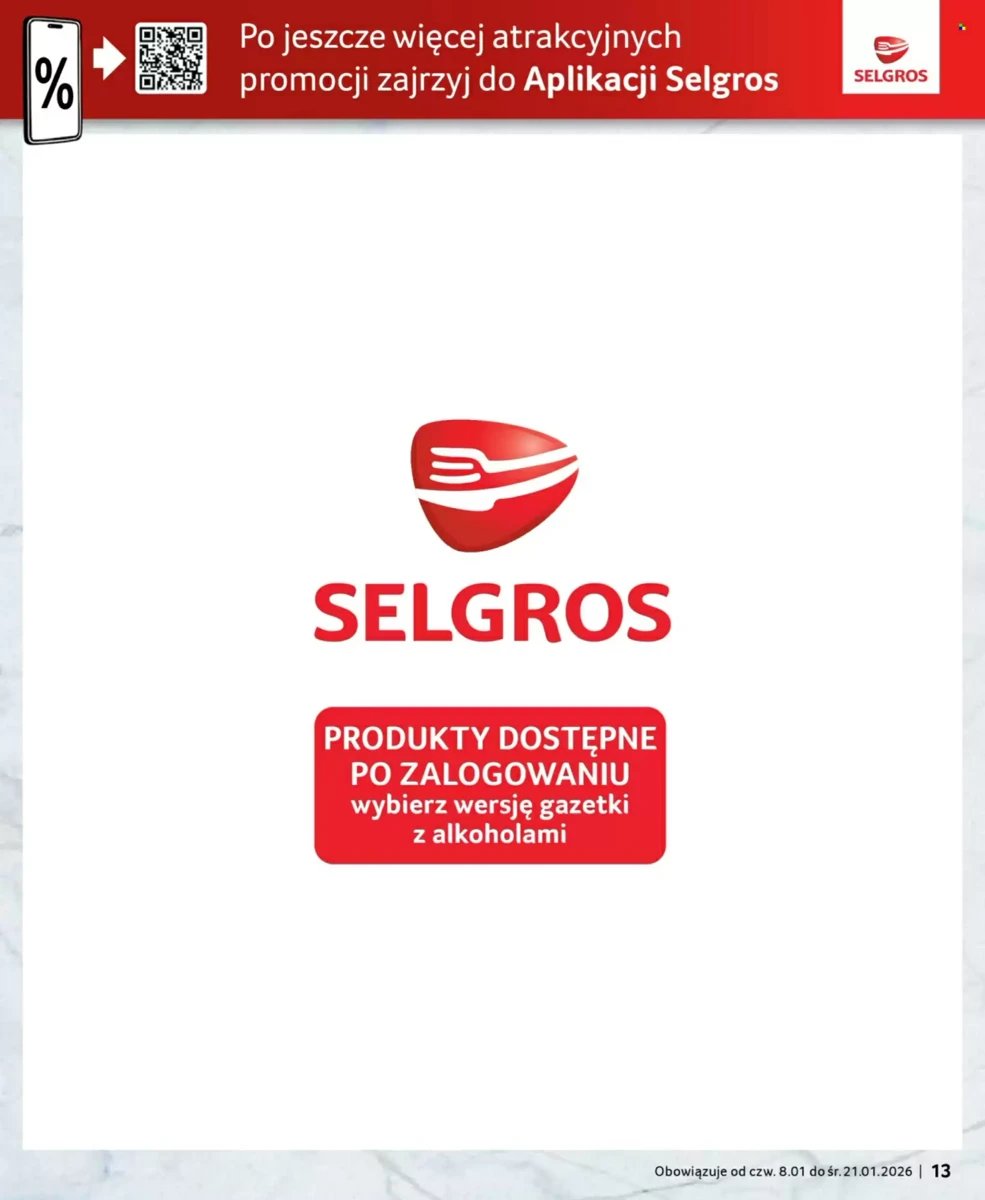 Strona 13 z gazetki Selgros