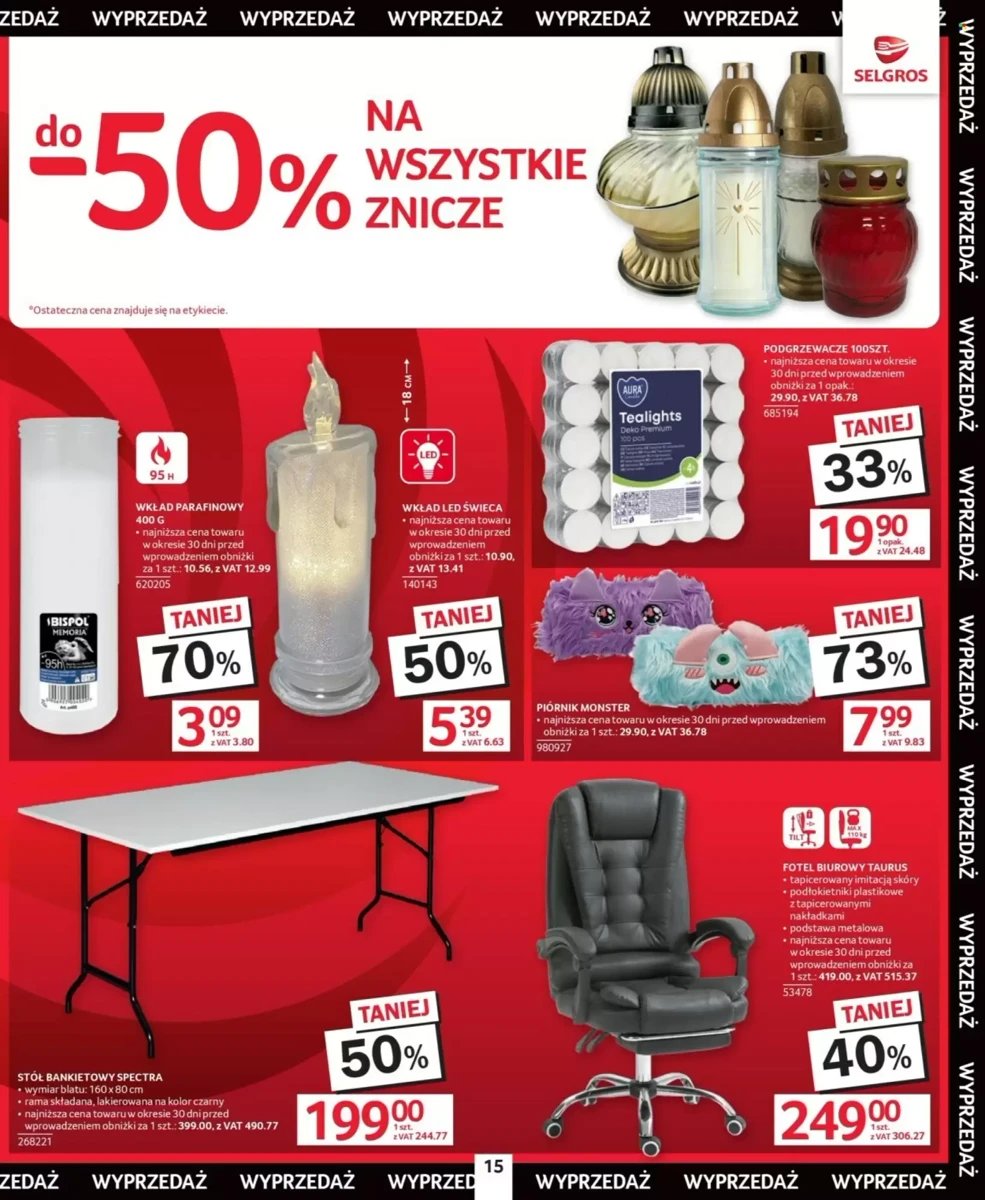 Strona 15 z gazetki Selgros