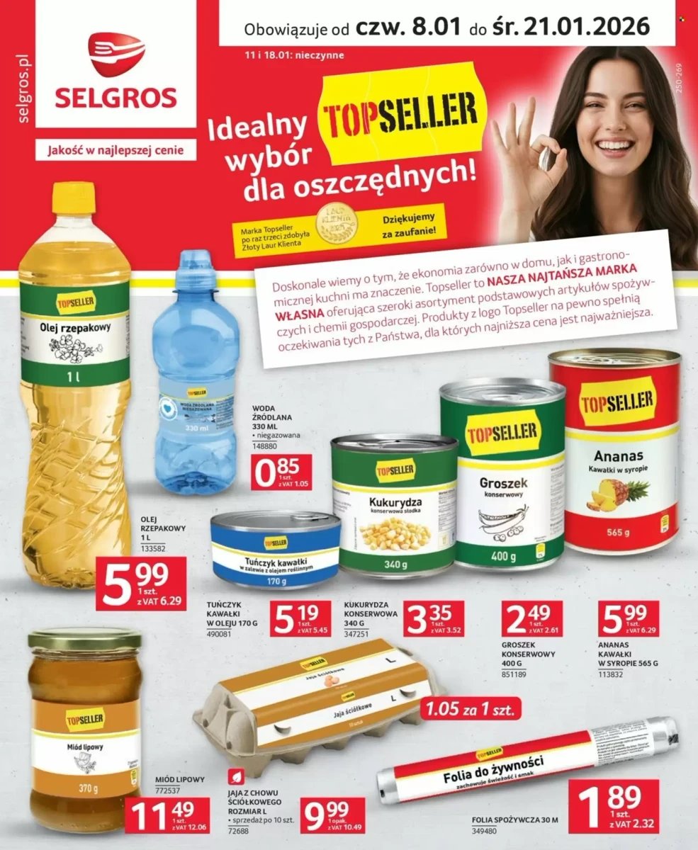 Strona 1 z gazetki Selgros