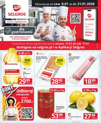 Gazetka Selgros – 08.01.2026 – 21.01.2026