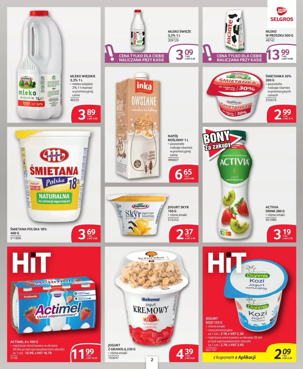 Strona 2 z gazetki Selgros