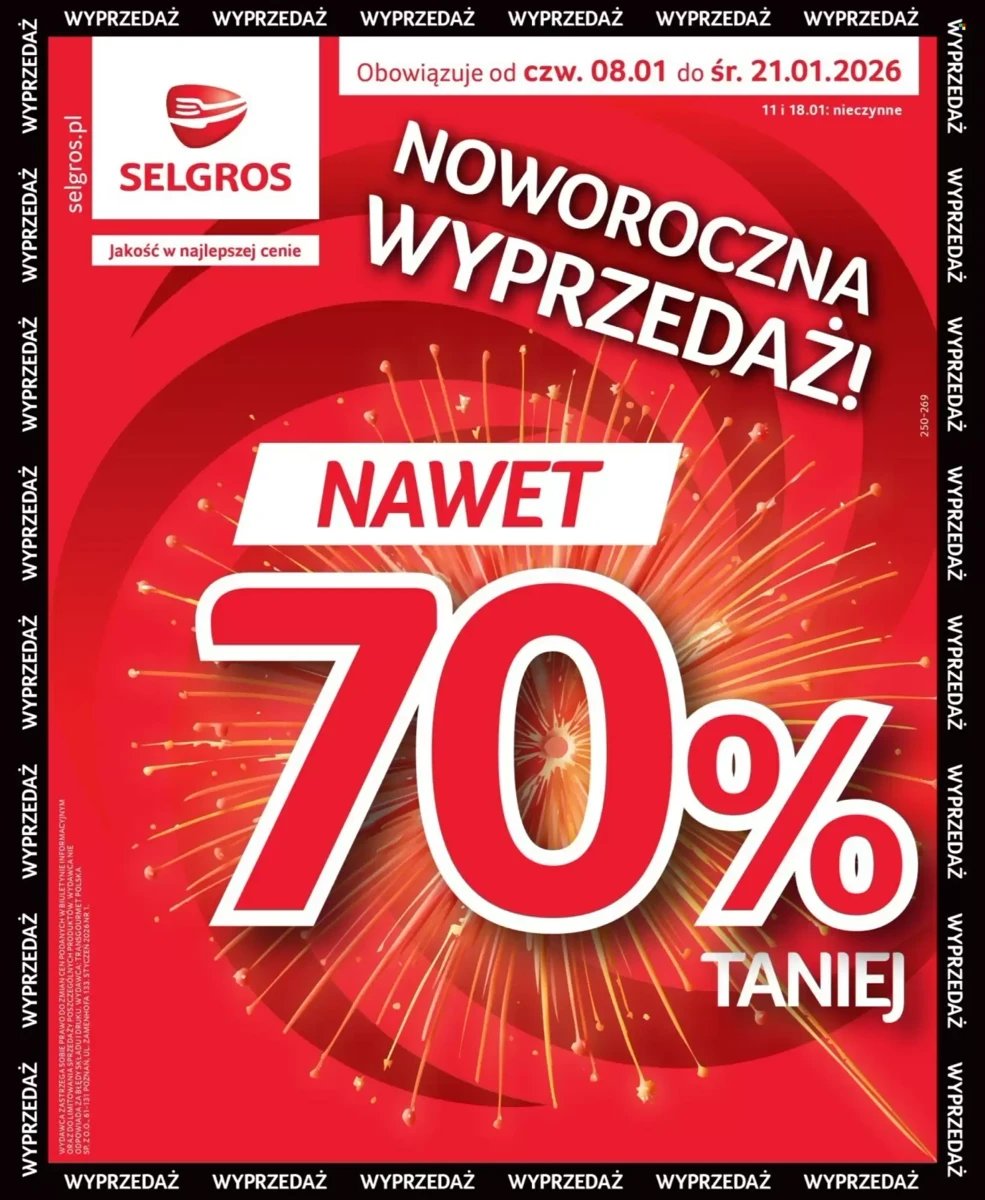 Strona 1 z gazetki Selgros