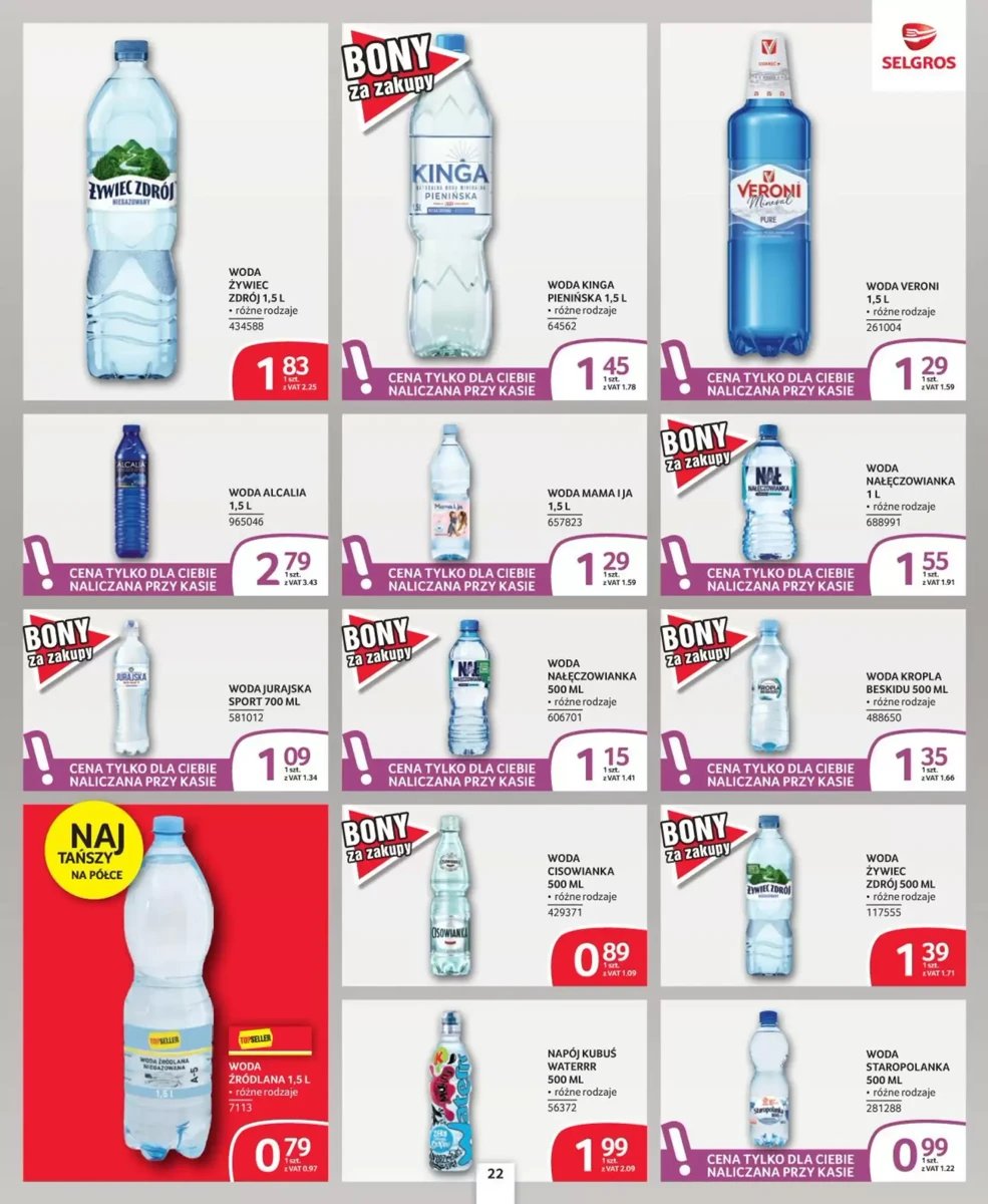 Strona 22 z gazetki Selgros