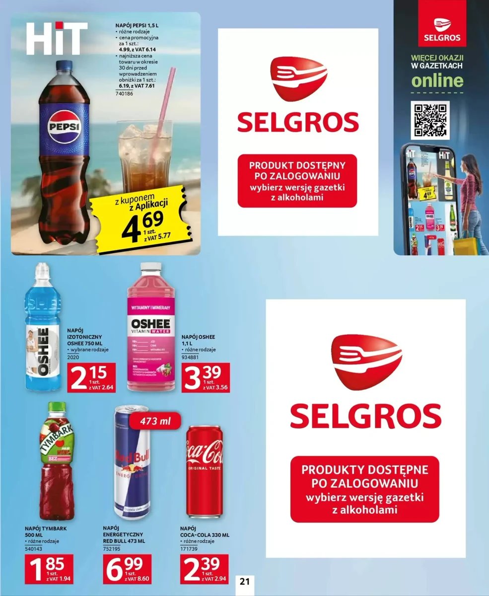 Strona 21 z gazetki Selgros