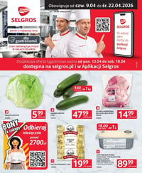 Gazetka Selgros – 09.04.2026 – 22.04.2026