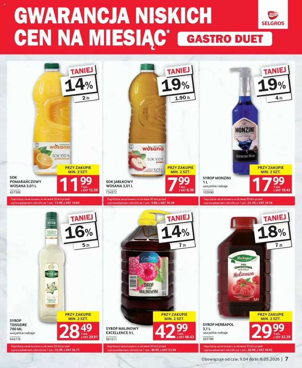 Strona 7 z gazetki Selgros