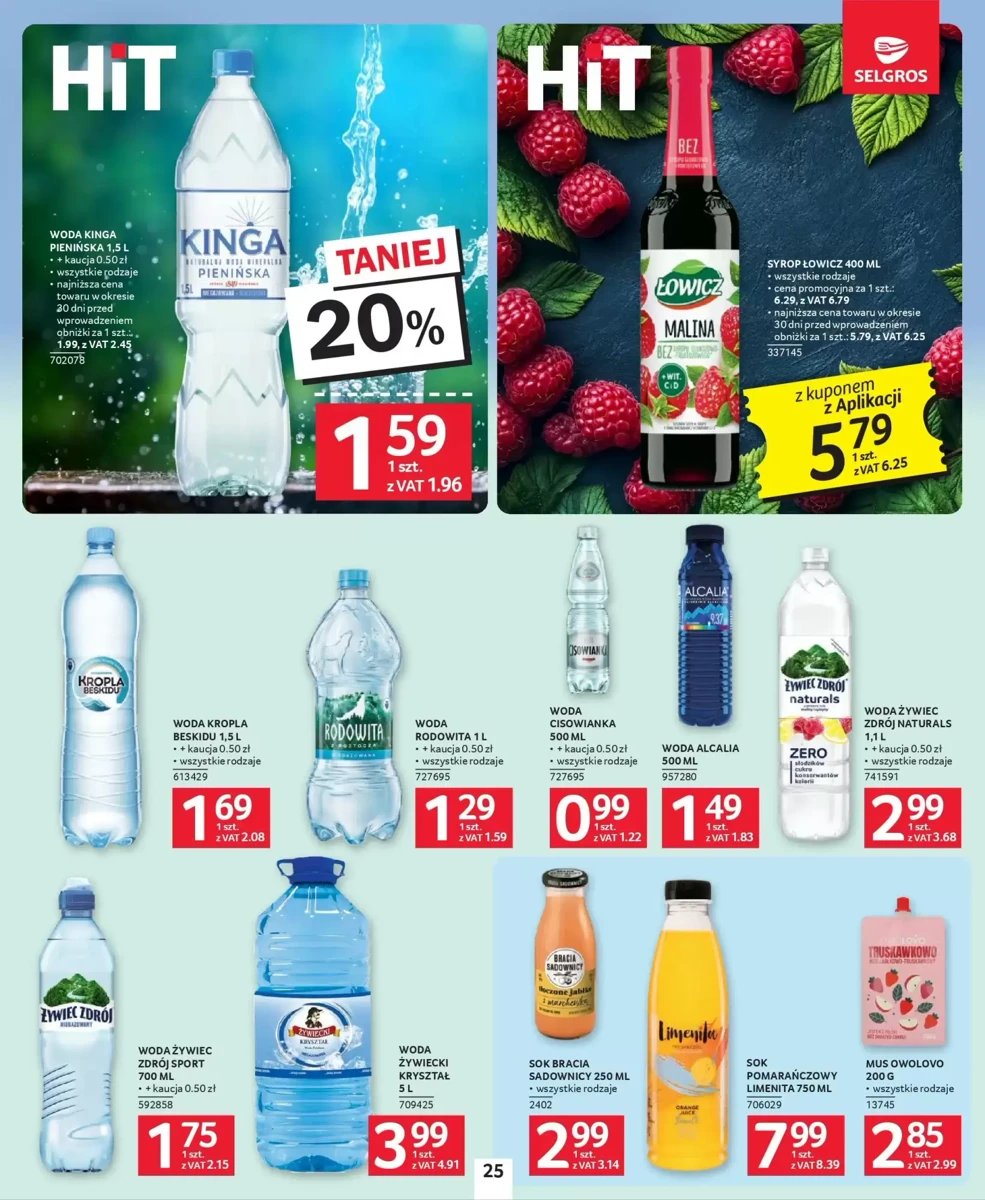 Strona 25 z gazetki Selgros