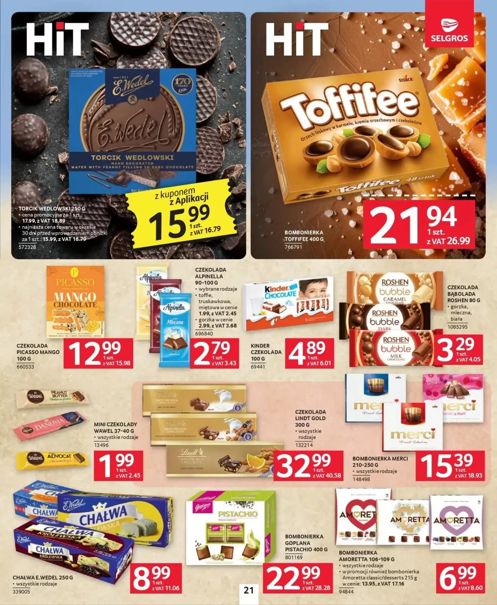 Strona 21 z gazetki Selgros