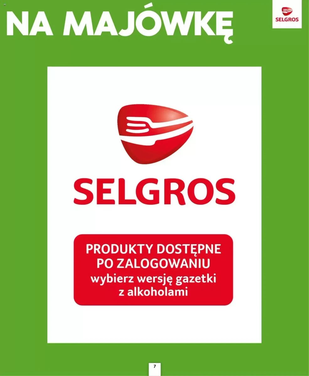 Strona 7 z gazetki Selgros