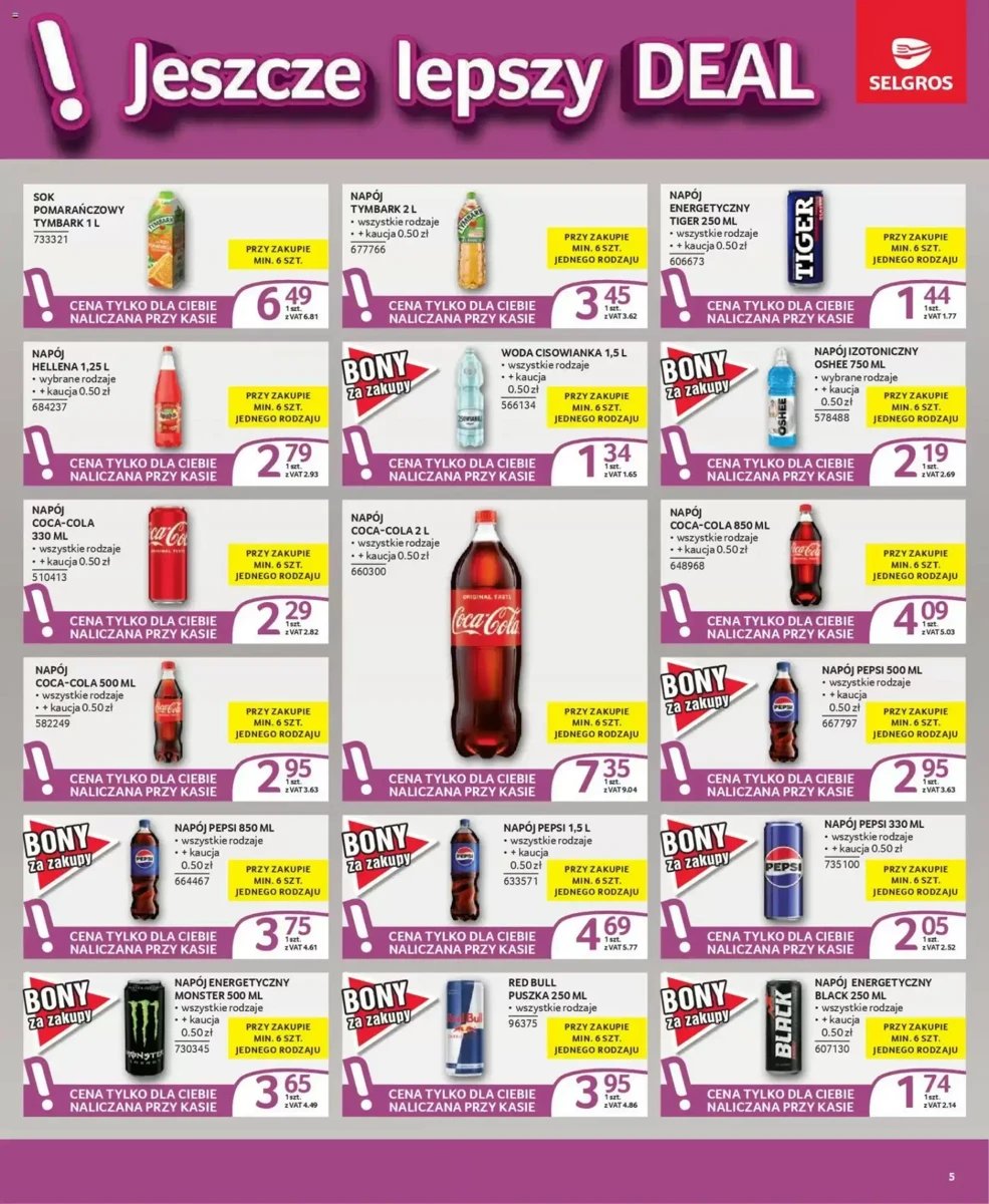 Strona 5 z gazetki Selgros