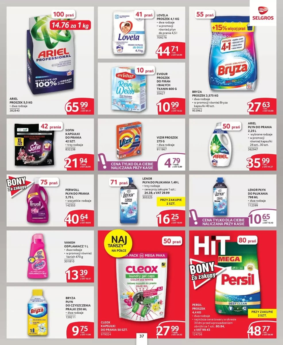 Strona 31 z gazetki Selgros