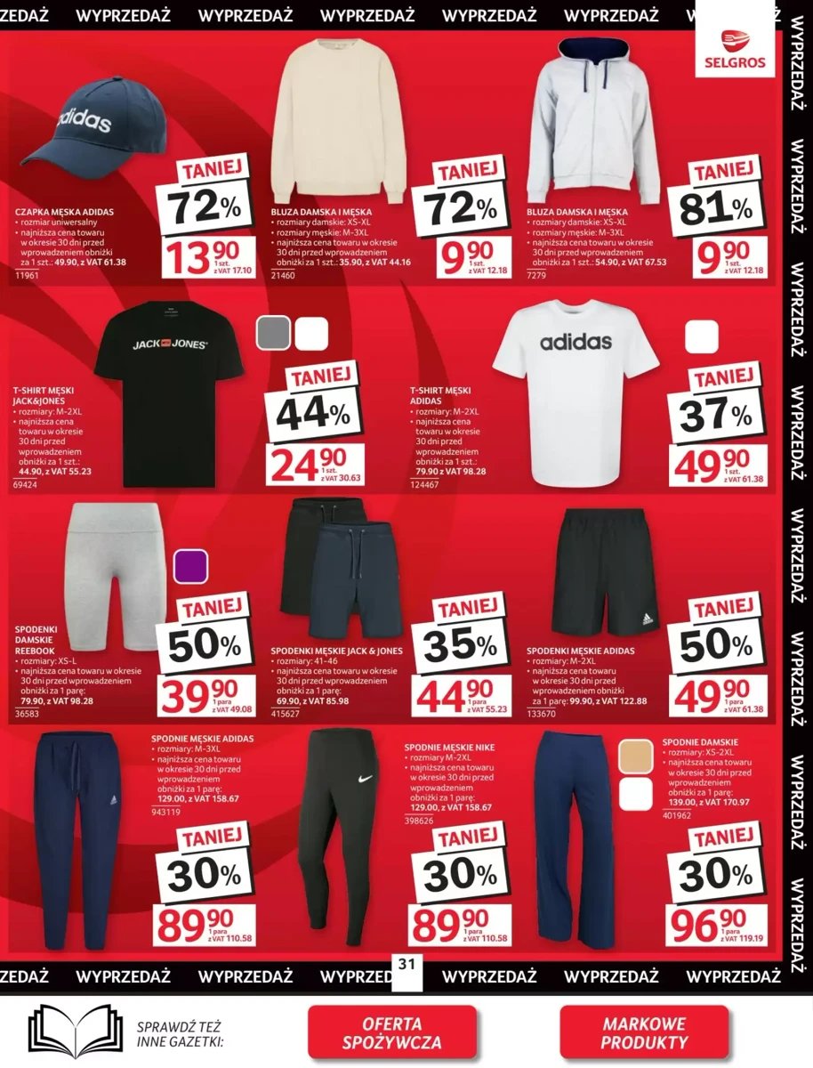 Strona 33 z gazetki Selgros