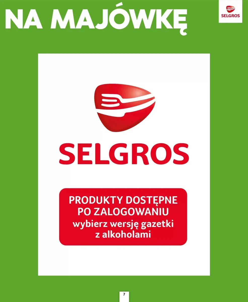 Strona 7 z gazetki Selgros