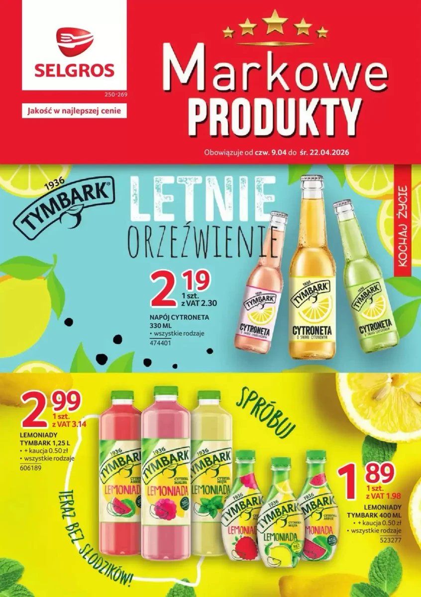 Strona 1 z gazetki Selgros