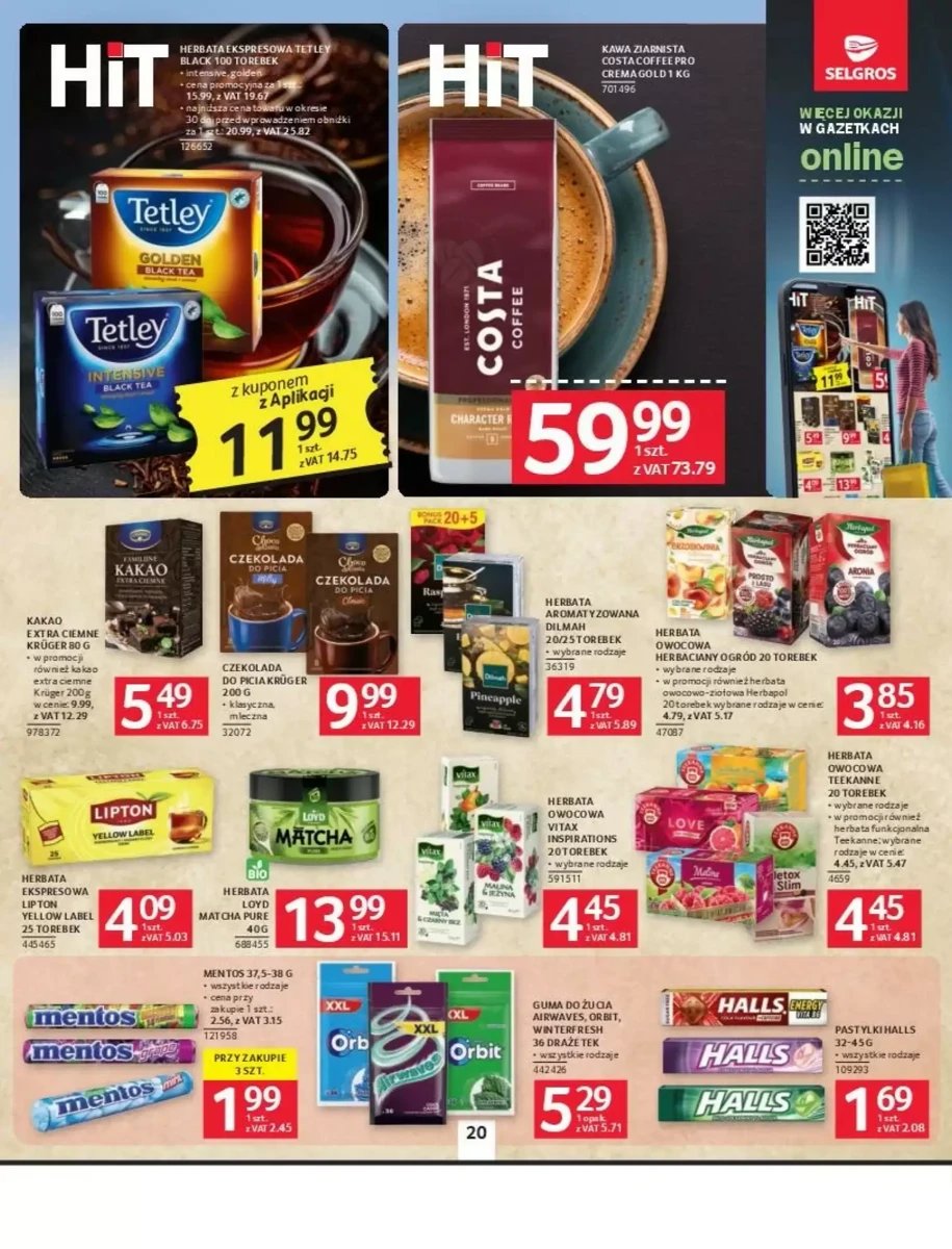 Strona 20 z gazetki Selgros