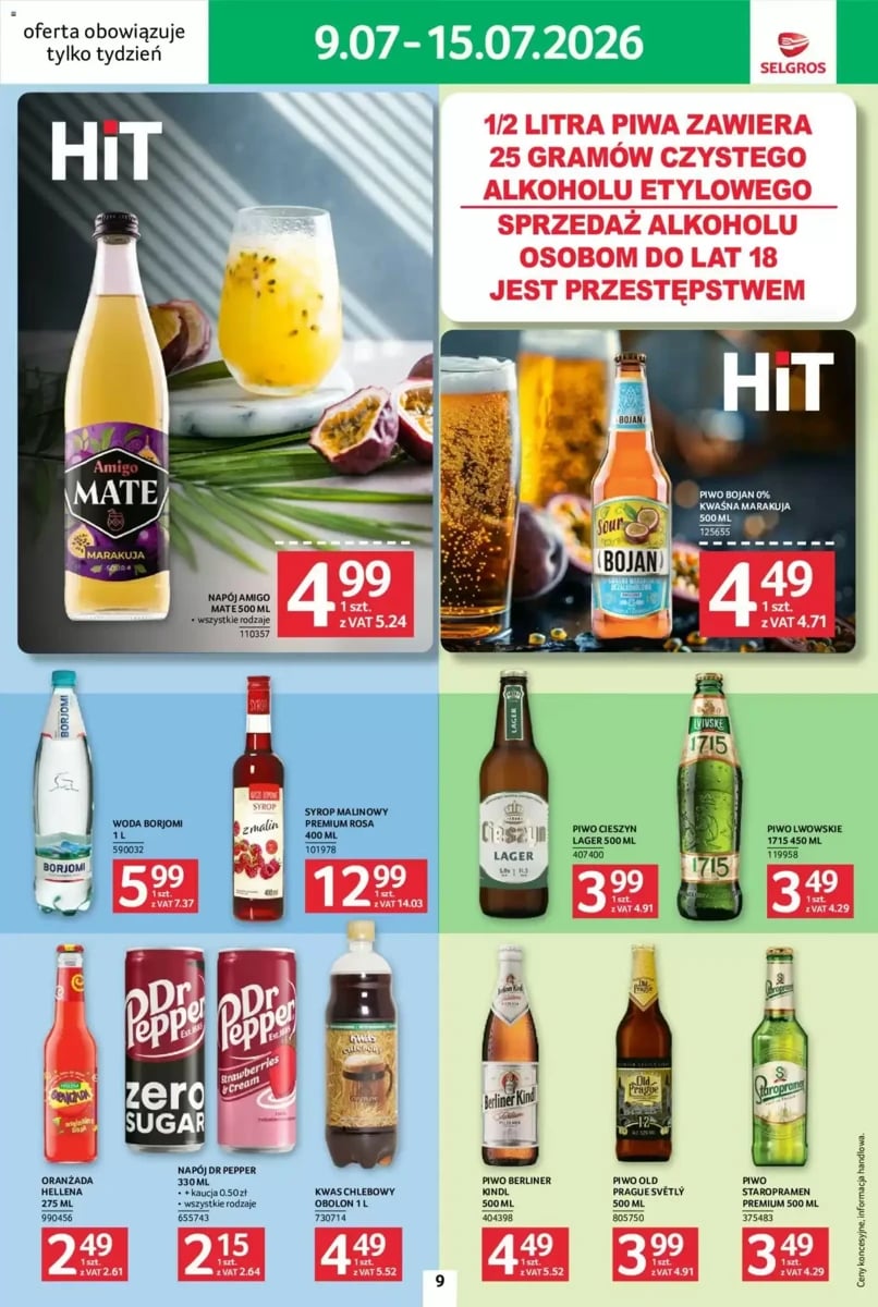 Strona 9 z gazetki Selgros