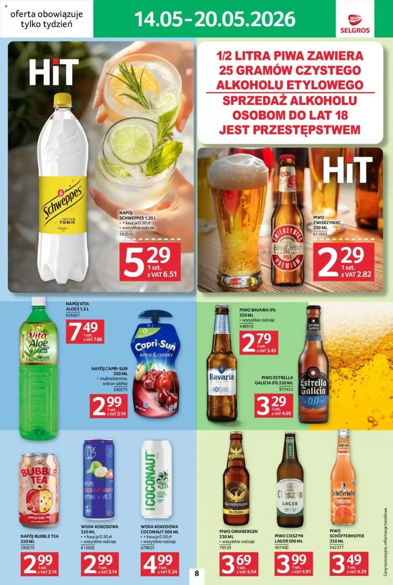 Strona 8 z gazetki Selgros
