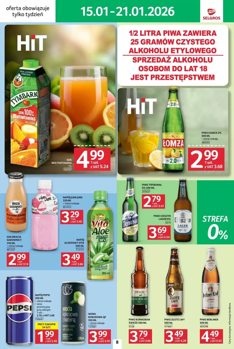 Strona 8 z gazetki Selgros