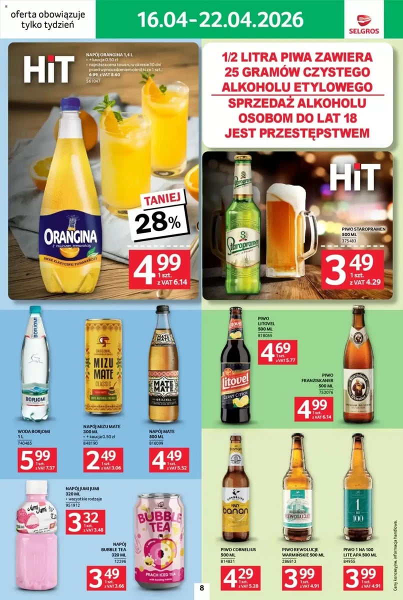 Strona 8 z gazetki Selgros