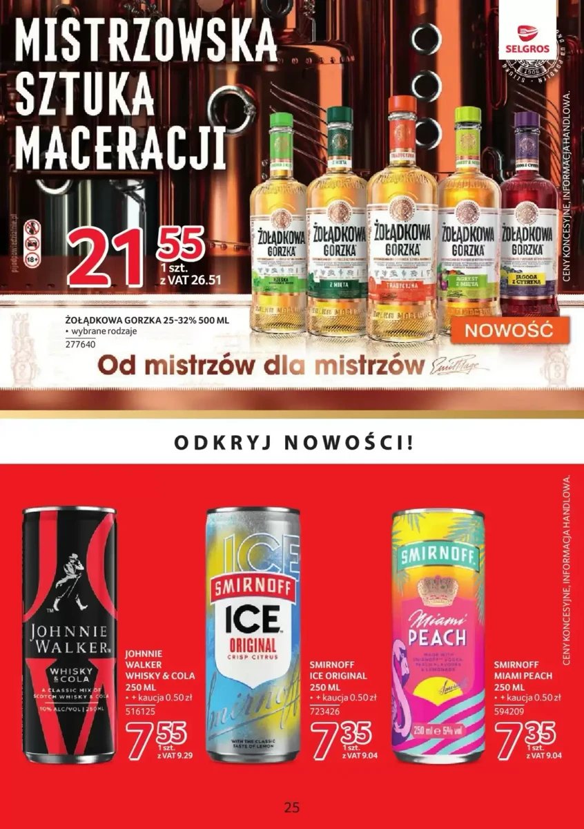 Strona 25 z gazetki Selgros