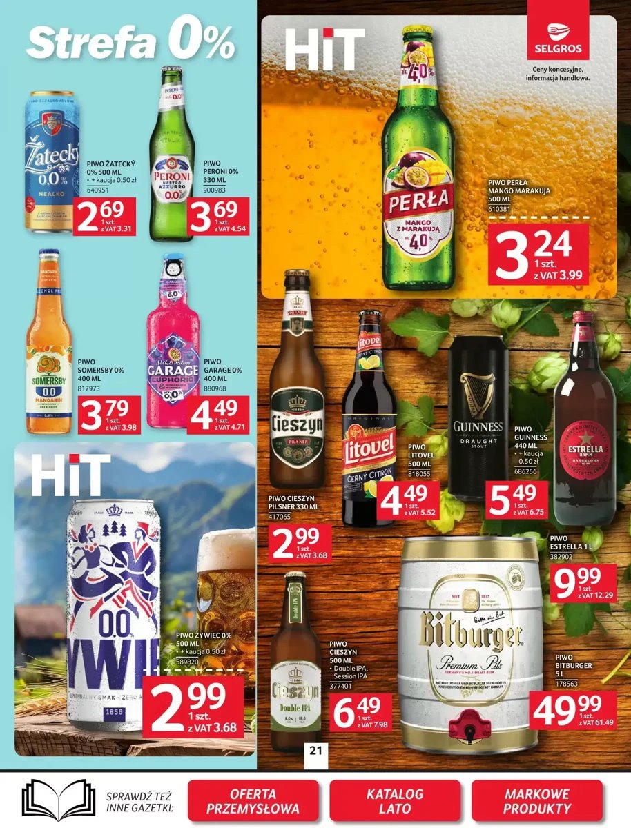 Strona 21 z gazetki Selgros