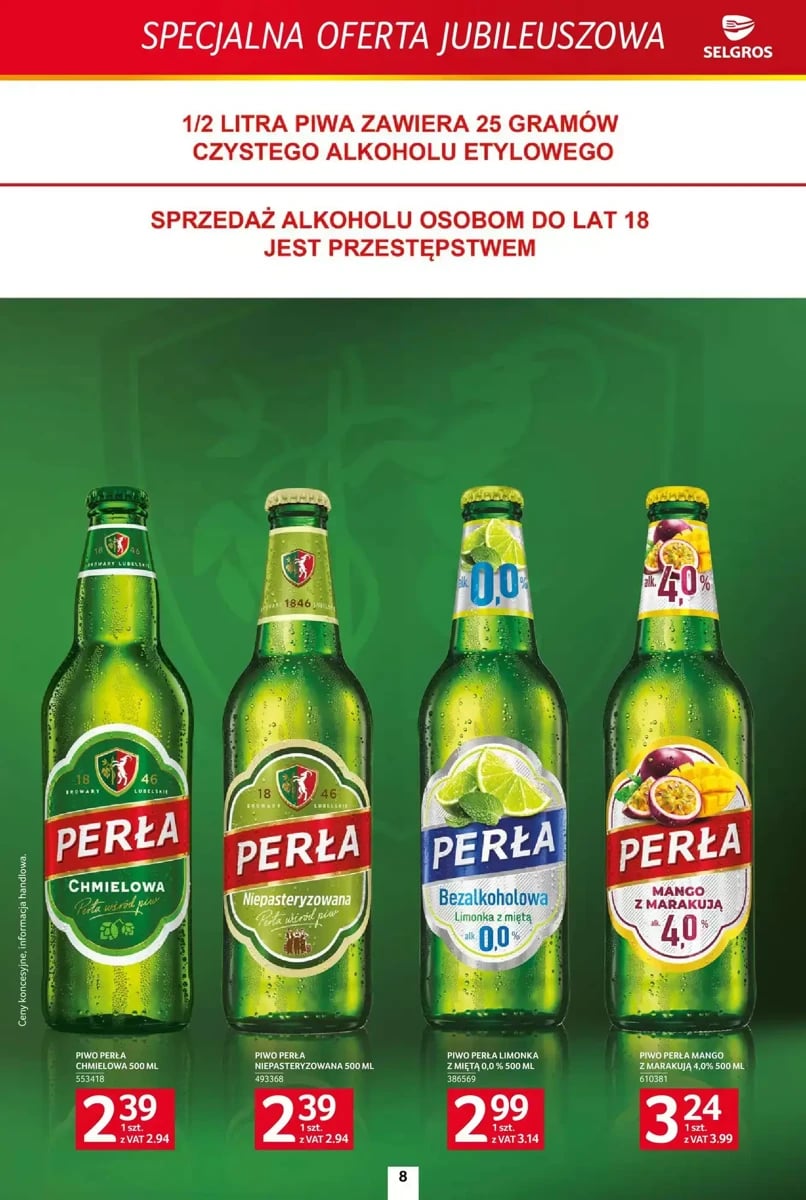 Strona 8 z gazetki Selgros