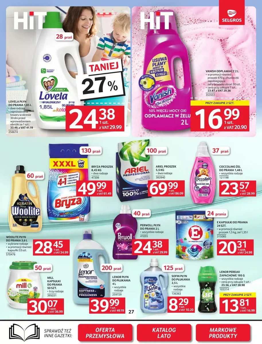 Strona 27 z gazetki Selgros