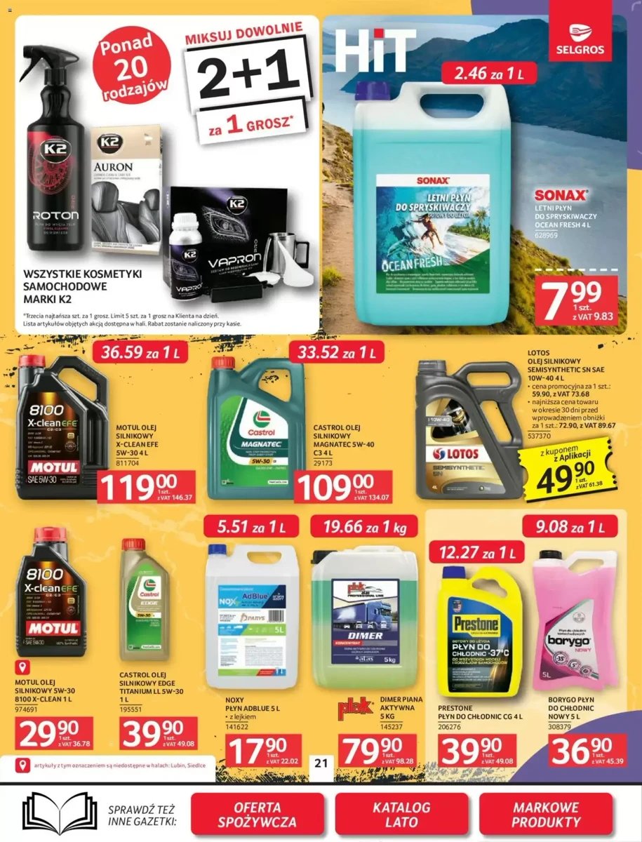 Strona 23 z gazetki Selgros
