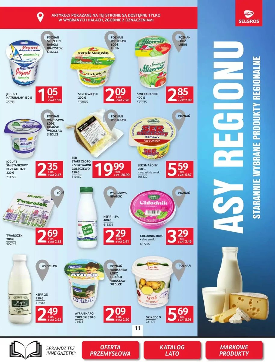 Strona 11 z gazetki Selgros