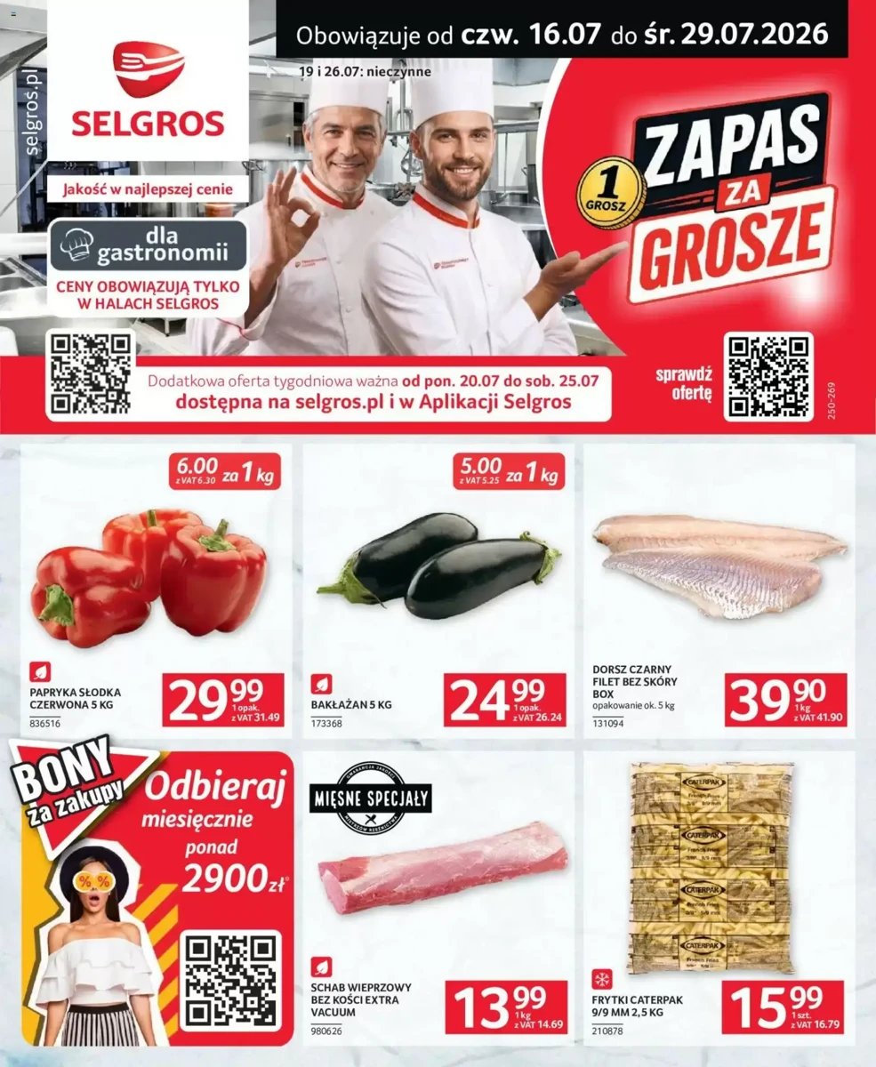 Strona 1 z gazetki Selgros