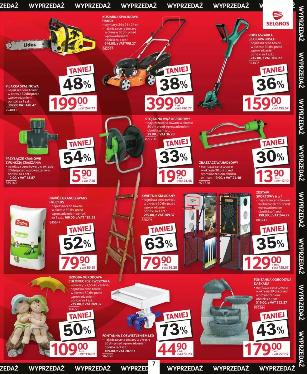 Strona 7 z gazetki Selgros