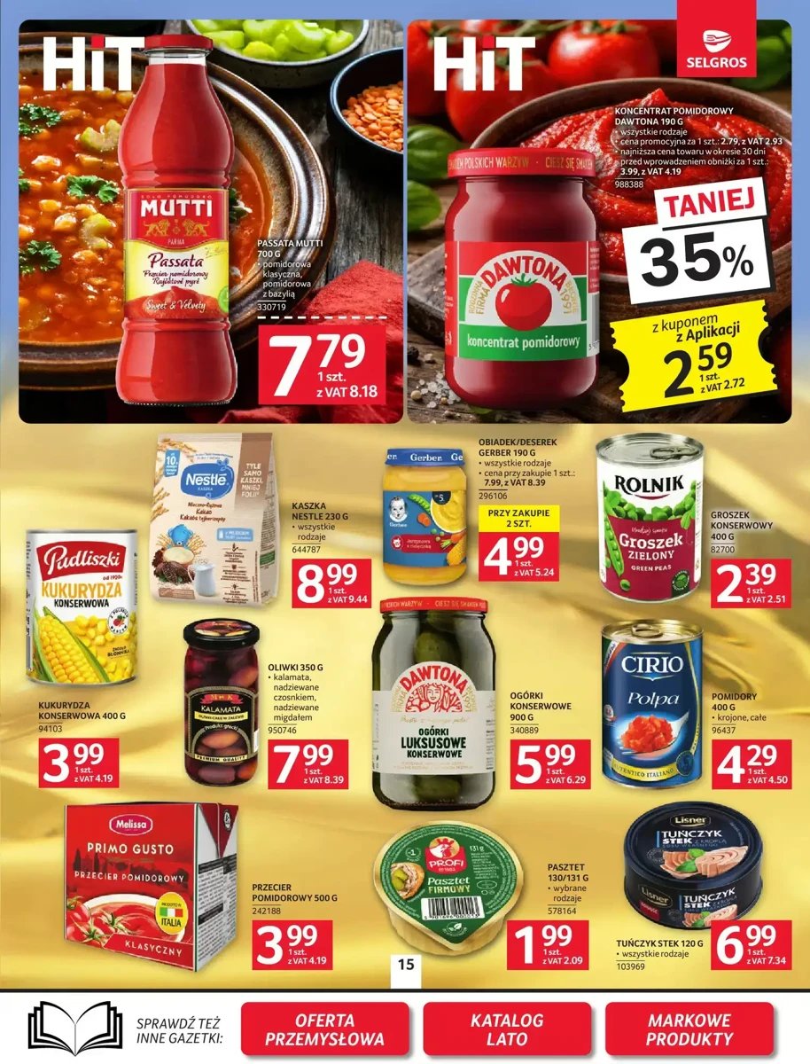 Strona 15 z gazetki Selgros