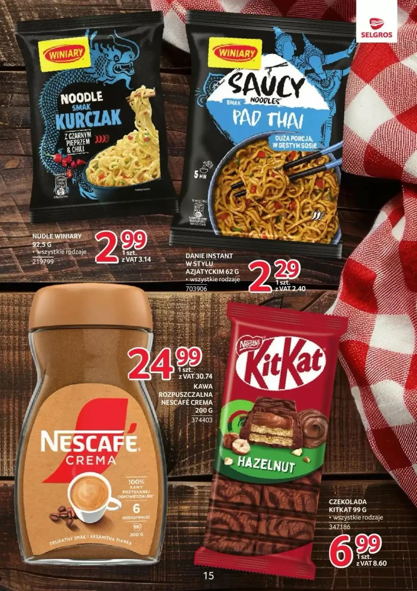 Strona 15 z gazetki Selgros