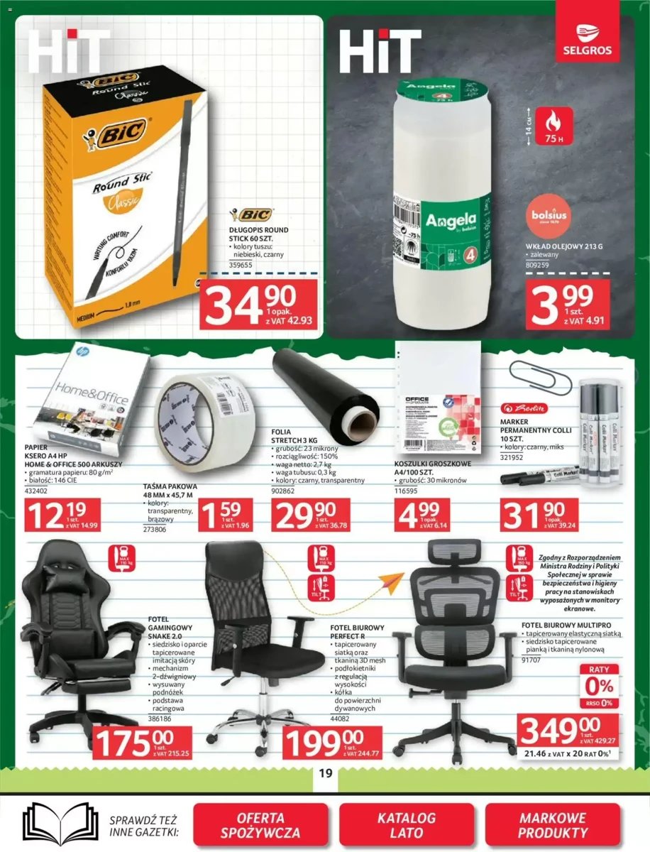 Strona 21 z gazetki Selgros