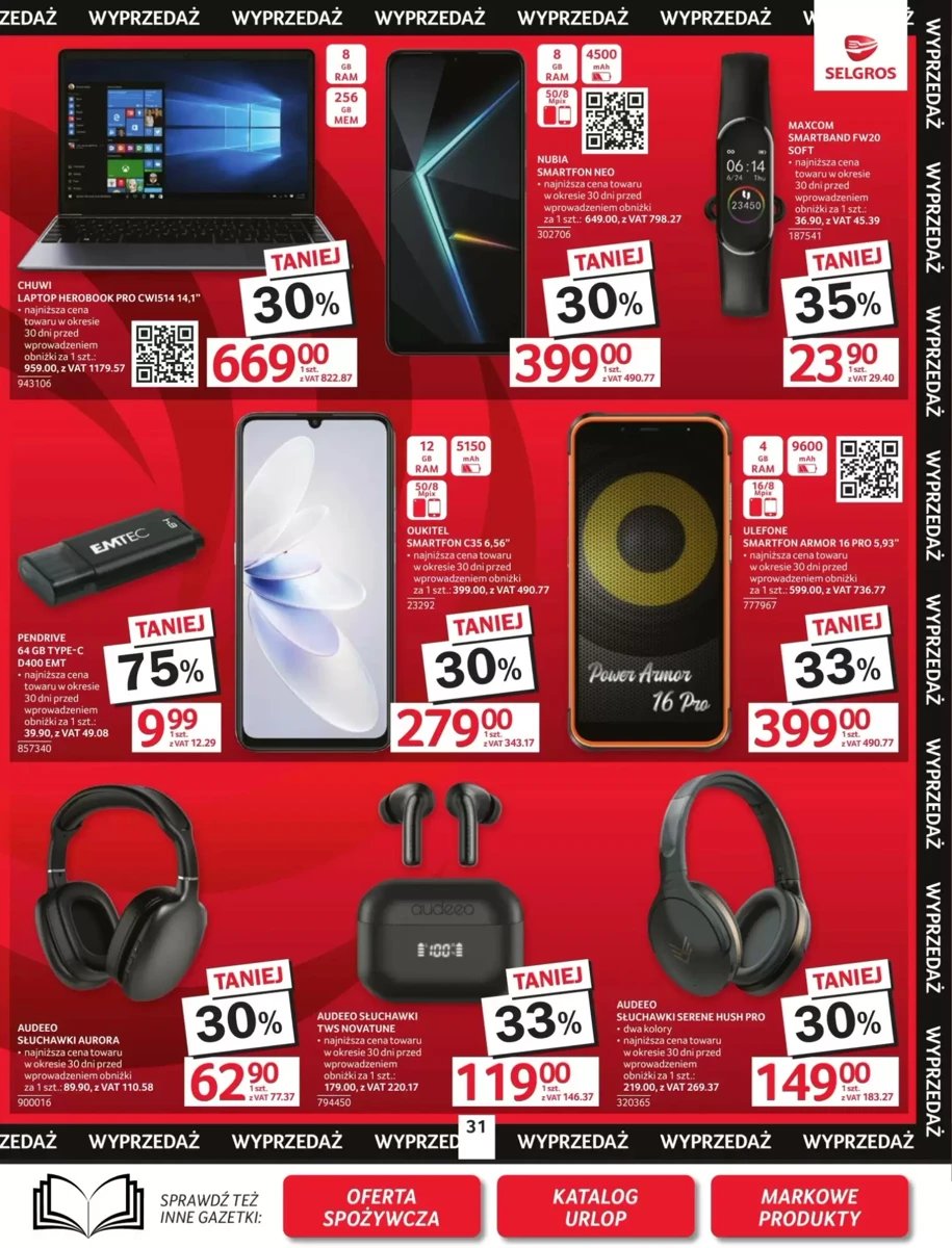 Strona 33 z gazetki Selgros