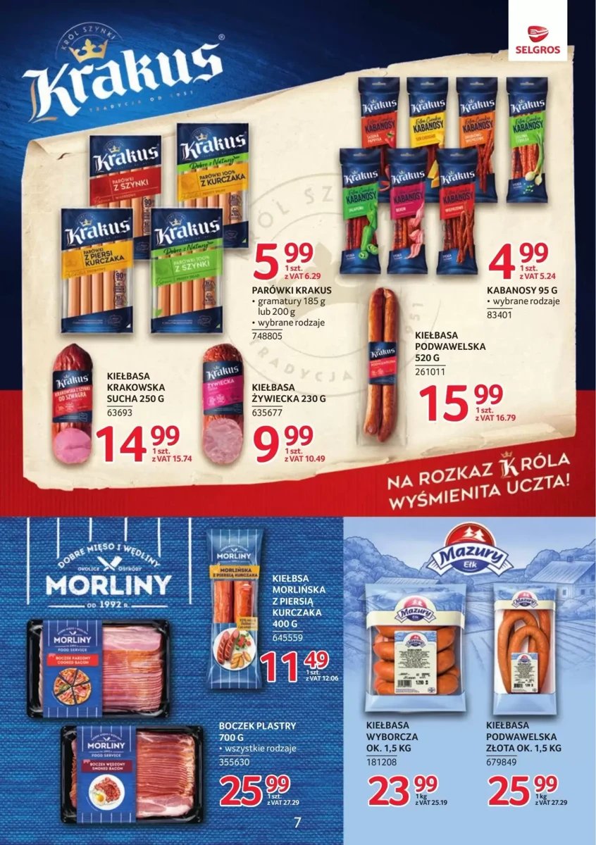 Strona 7 z gazetki Selgros