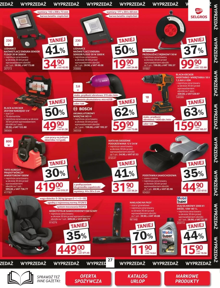 Strona 29 z gazetki Selgros