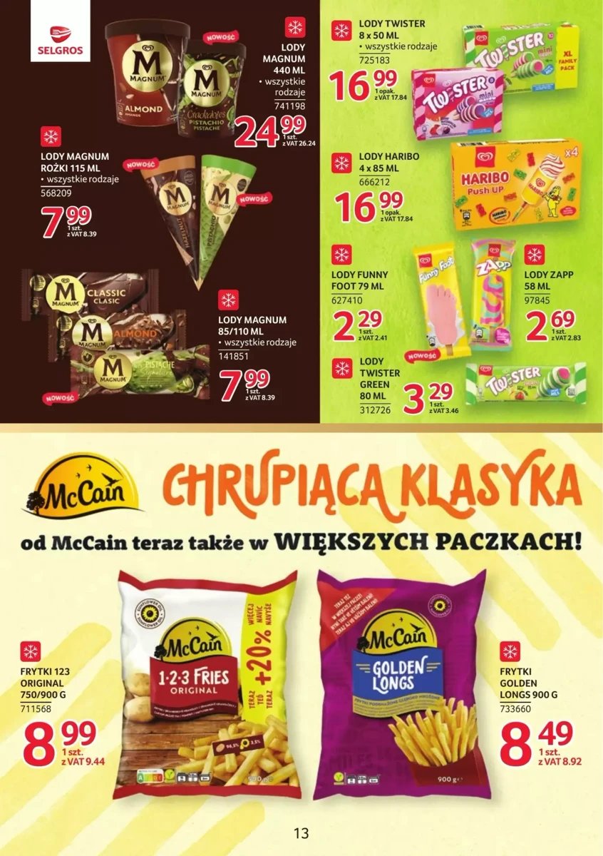 Strona 13 z gazetki Selgros