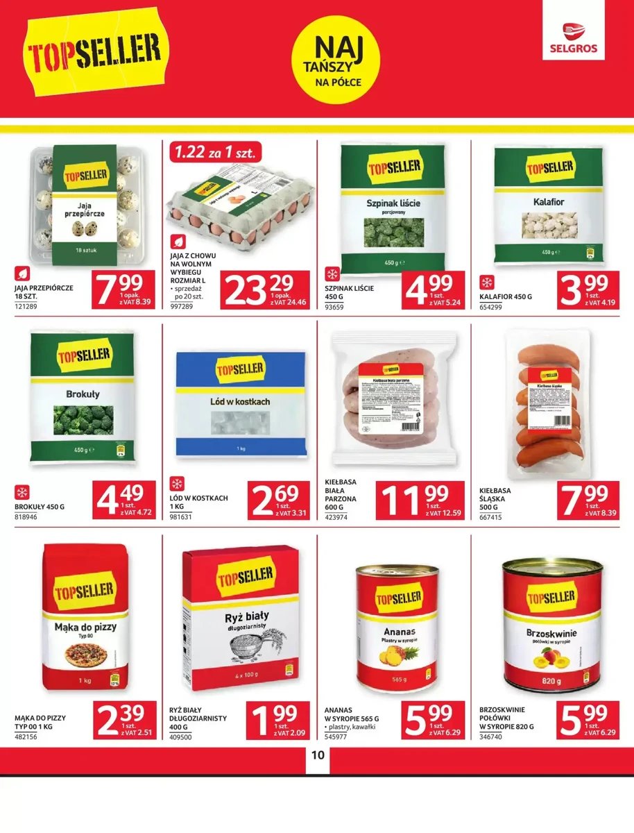Strona 10 z gazetki Selgros