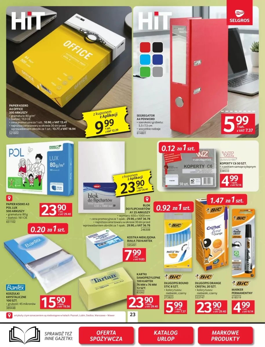 Strona 25 z gazetki Selgros