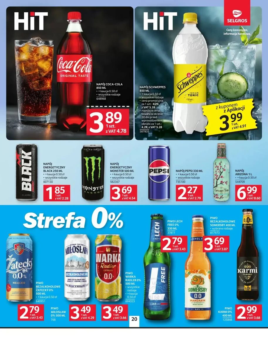Strona 20 z gazetki Selgros