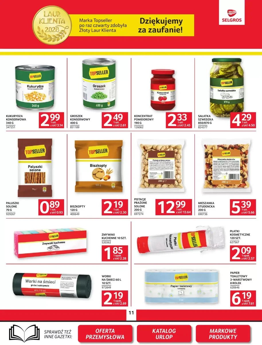 Strona 11 z gazetki Selgros