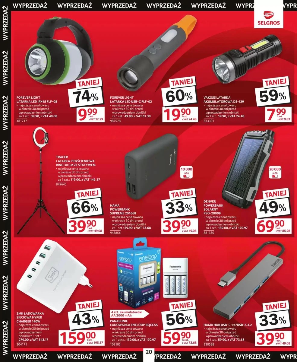 Strona 20 z gazetki Selgros